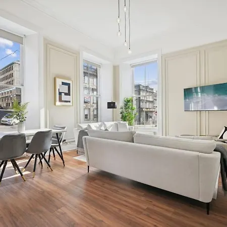 Elegant 2 Bed Blythswood Apartment Glasgow Extérieur photo